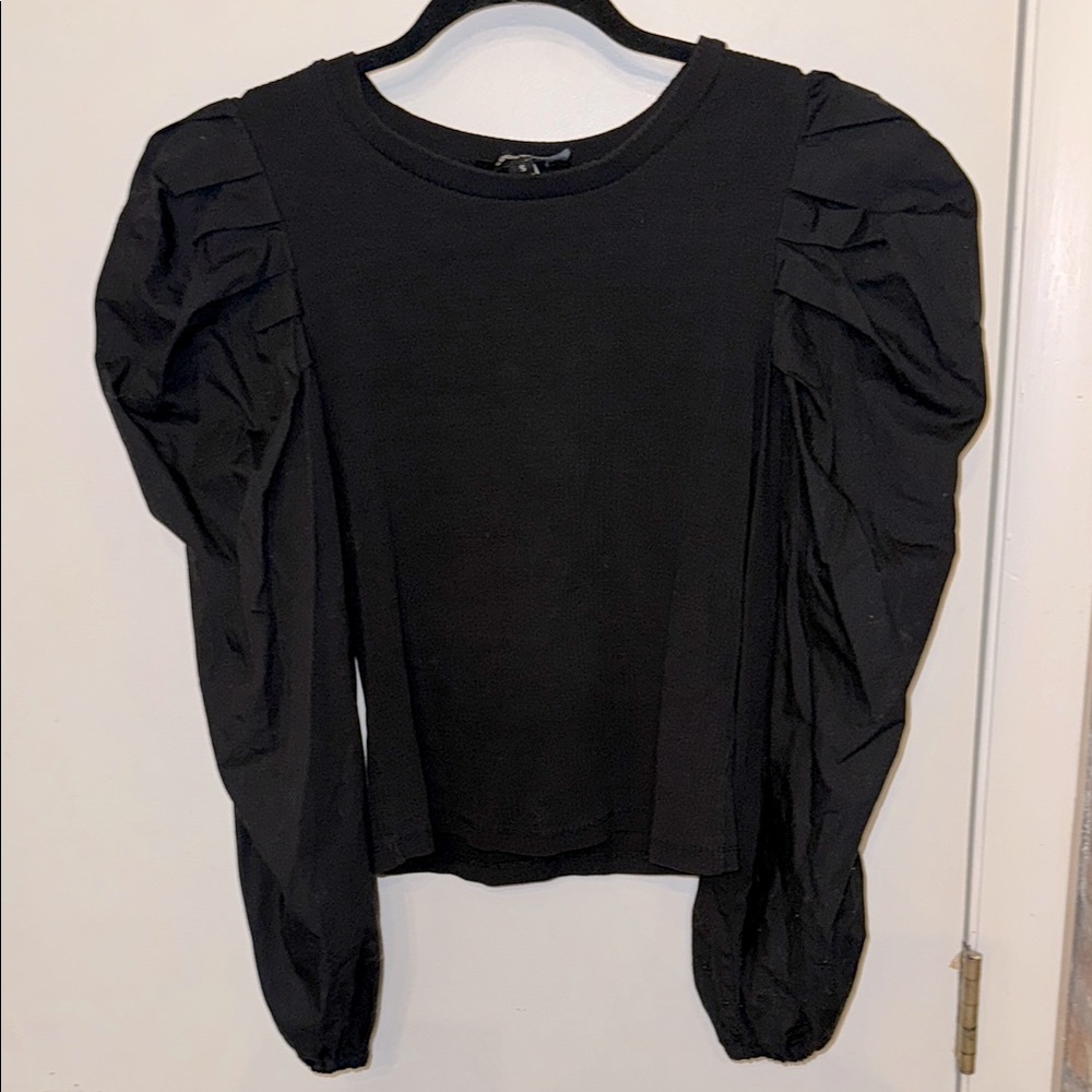 Anthropologie Puff Sleeve Top